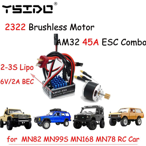 <strong>RC</strong> Outrunner 2322 Brushless Motor W/ AM32 45A ESC 2-3S Combo for <strong>RC</strong> Car MN82 MN99S MN168 MN78 Crawler Off Road <strong>RC</strong> Upgrade Kit - Product Image 2