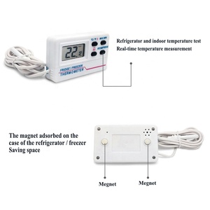 Pantalla LCD Digital electrónica para el hogar, medidor de prueba de temperatura para refrigerador, termómetro para nevera y congelador - Product Image 6