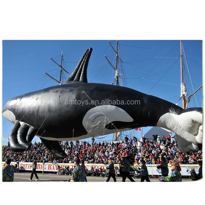 Di buona qualità gonfiabile blu balena balena gigante gonfiabile per la vendita