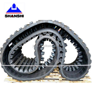 Резиновая направляющая для экскаватора Hitachi EX100 ZX110 ZX120 Kobelco SK100 E311B E110B SCHAEFF HR42 TEREX TC125, 500x92x78 Вт - Product Image 6