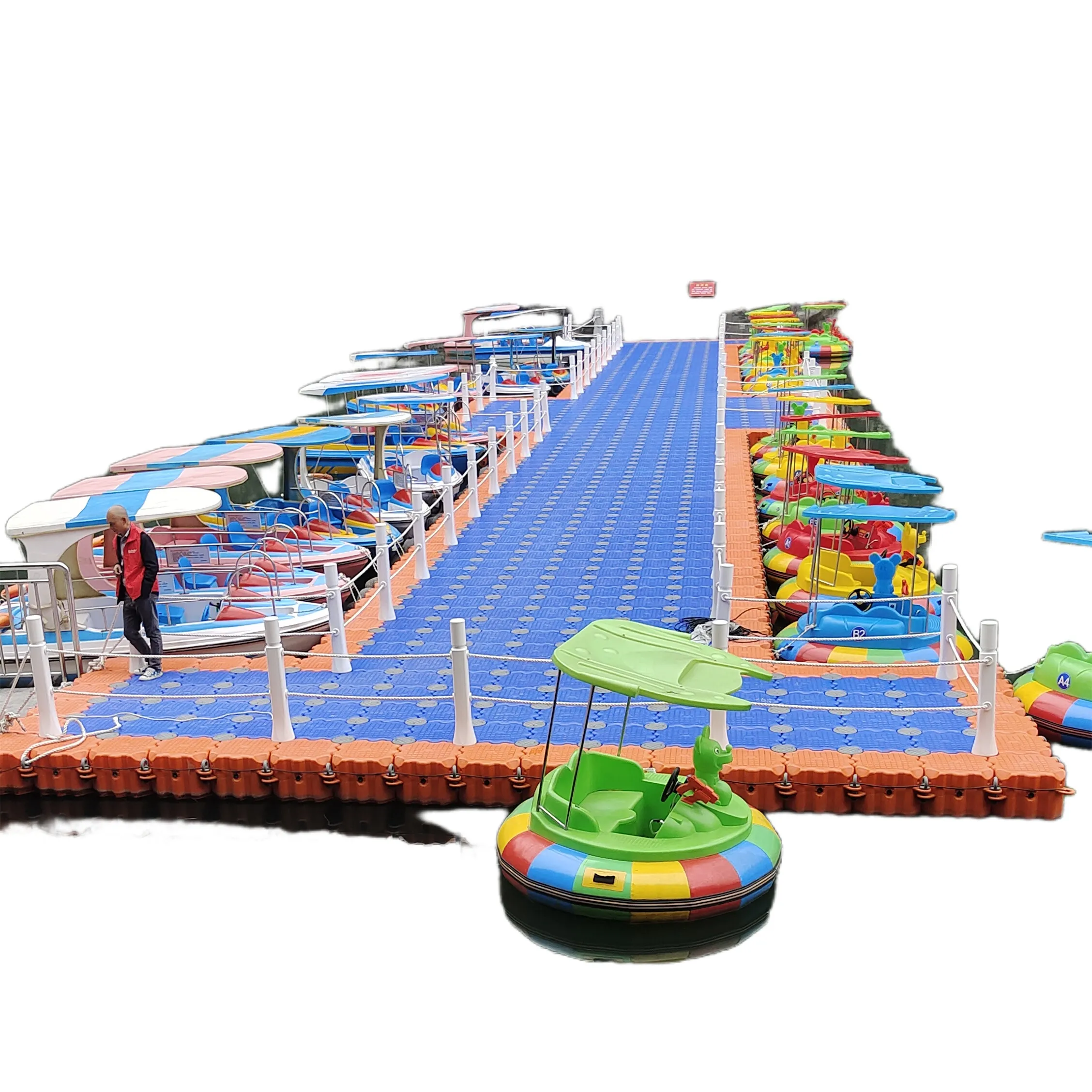 Supply hdpe cheap prices modular plastic pontoon cube docks platform floating dock for boat jetski