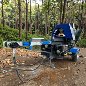 20T macchina per il taglio del legno di tronchi di legno a benzina macchina per il taglio del legno con trasportatore di taglierina per legna da ardere Splitter componenti del nucleo del motore - Product Image 6