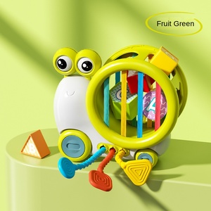 Zhimatching Lala Lala salyangoz güzel S eşleştirme eğitici oyuncaklar yenidoğan Unisex plastik parmak bulmacalar için bebek erken öğretici oyuncaklar - Product Image 6