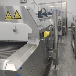 Kommerzieller Eiscreme-Tiefkühltunnel -196 ℃ 5-Minuten-Schnellgefriermaschine für Obst und Gemüse Fabrik-Lebensmittelfroster - Product Image 3