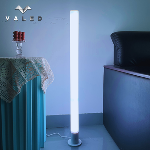 Led 360 derece zemin lambası RGBW APP uzaktan kumanda Modern İskandinav renkli lüks aydınlık ışık ev dekor için - Product Image 5