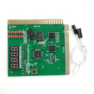 AK PCI &amp; ISA Motherboard Tester Diagnostics Display 4-Digit PC <strong>Computer</strong> Mother Board Debug Post Card Analyzer - Product Image 1