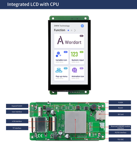 DWIN Hot Sale 4,3 Zoll 800*480 HMI-Panel IPS-Bildschirm DMG80480C043 _ 02W UART TFT LCD-Modul Smart LCD-Display für Arduino/STM/ESP32 - Product Image 5