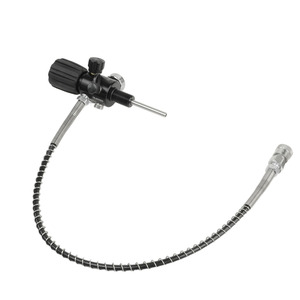 Huben Power PCPペイントボールタンクバルブHPA高圧コンプレッサータンクバルブ充填ステーションリモートホース付き