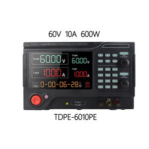 4桁高精度DCスイッチング電源60V 10A 600W調整可能デジタルプログラム可能220V入力50Hz出力 - Product Image 1