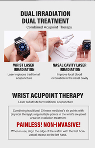 Appareil de massage à lumière rouge à faible intensité, stimulation semblable à l'acupuncture, effets anti-inflammatoires, construction métallique pour les mains - Product Image 6