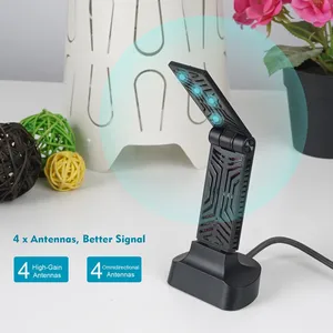 Ayırıcı AC1900 Dual Band 5.8G 2.4GHz 1900Mbps USB 3.0 Wi-Fi adaptörü dahili ağ kartı Windows Mac OS X kablosuz 1300mbps - Product Image 2