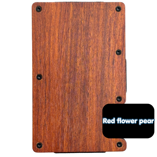 Poire fleur rouge (clip)