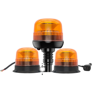 ECE R10 Led çakarlı lamba Amber emniyet döndür acil işaret mıknatıs kamyon römork araçlar forklift için uyarı ışığı Led - Product Image 3