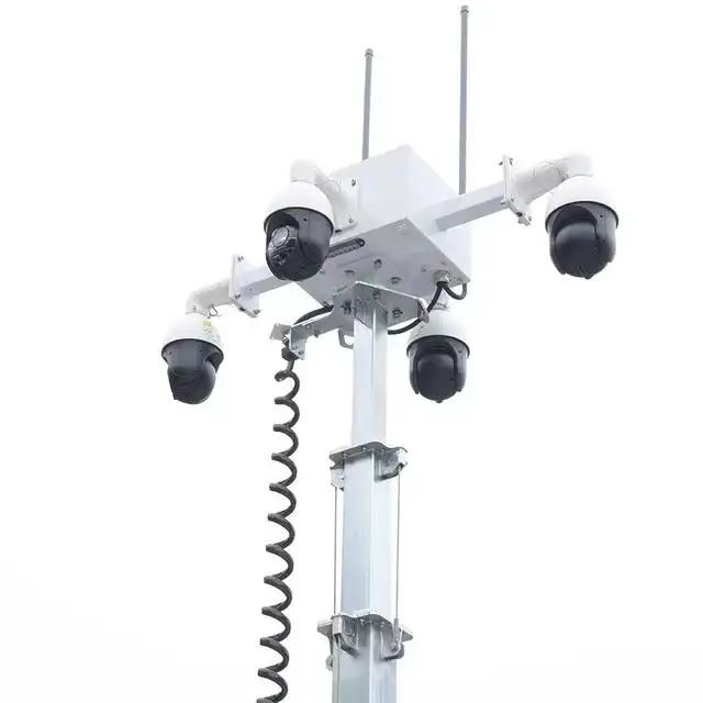 BIGLUX Mobile CCTV tower collegare al telefono