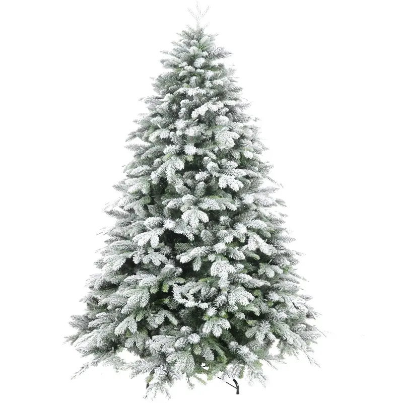 Árboles artificiales de Navidad de PVC, decoración preiluminada, el mejor precio, venta al por mayor