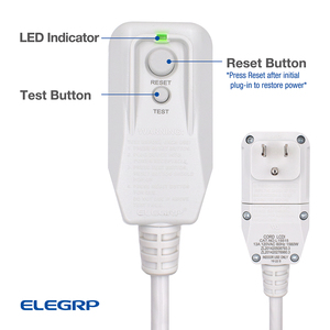 16AWG LCDI ปลั๊ก13Amp 1560W 7.5FT 5-15P สายไฟ LCDI ปลั๊ก/C Air Conditioner ปลั๊ก - Product Image 3