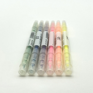 Wholesale Fresh Cheap Custom Big Capacity <strong>Highlighters</strong> Text Markers OEM <strong>Highlighter</strong> Pen Soft <strong>Chisel</strong> <strong>Tip</strong> 3mm for Bible Study - Product Image 4