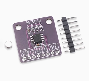 MT6816 High-Speed High-Precision <strong>Magnetic</strong> Encoder Module <strong>Magnetic</strong> Induction Angle Measurement <strong>Sensor</strong> Test Electronic Accessory