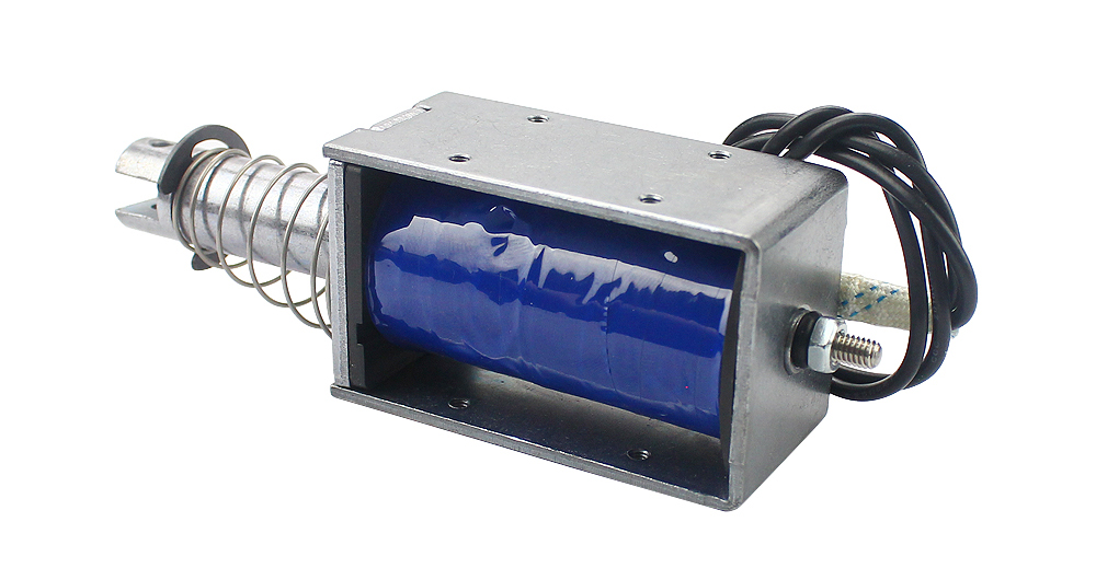 LY019 strong push-pull electromagnet DC12v 24v traction solenoid telescopic rod stroke 23mm electromagnetic lock 3 H7c315d9b7e7d4ca5bd0c71c5f599c983k
