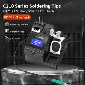 Stok orijinal JBC kartuş C210/C245 serisi bakır lehimleme uçları uyumlu T210/T245 CDS/CDB lehimleme için hassas kolu