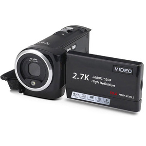 Yinzam XH06高品質2K QHDビデオカメラ2.8インチ270度回転LCD大画面ビデオカメラSDカード付きバッテリーカメラ - Product Image 1