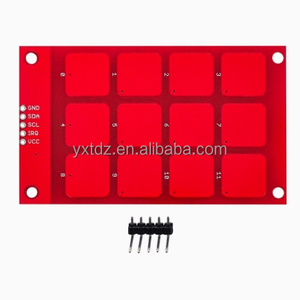 YIXINTAI MPR121 Teclado táctil capacitivo 12 botones Teclado de alta sensibilidad - Product Image 3