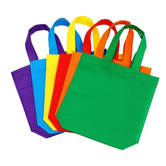 Tas jinjing Non Woven dapat digunakan kembali tas belanja murah dengan pegangan untuk tas promosi belanja