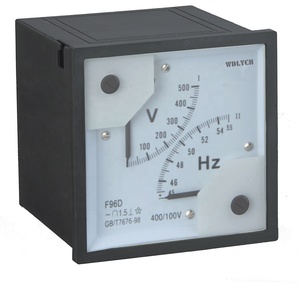 La mejor Escala doble personalizada de 90 grados 0-450V medidor de voltaje doble punteros 450 V voltímetro con precio de salida de alarma - Product Image 2