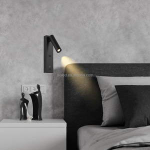 Modern Surface Headboard Reading Wall Lamp Type-C USB Reading Light Bedside Wall Lights USB Type-C for Villa Hotel Peoject - Product Image 6