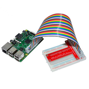 Aismartlink Anpassung an Raspberry Pi Raspberry Pi 4B/3B T-Typ GPIO Erweiterungs karte Kit 40P Proben kabel Zubehör - Product Image 4