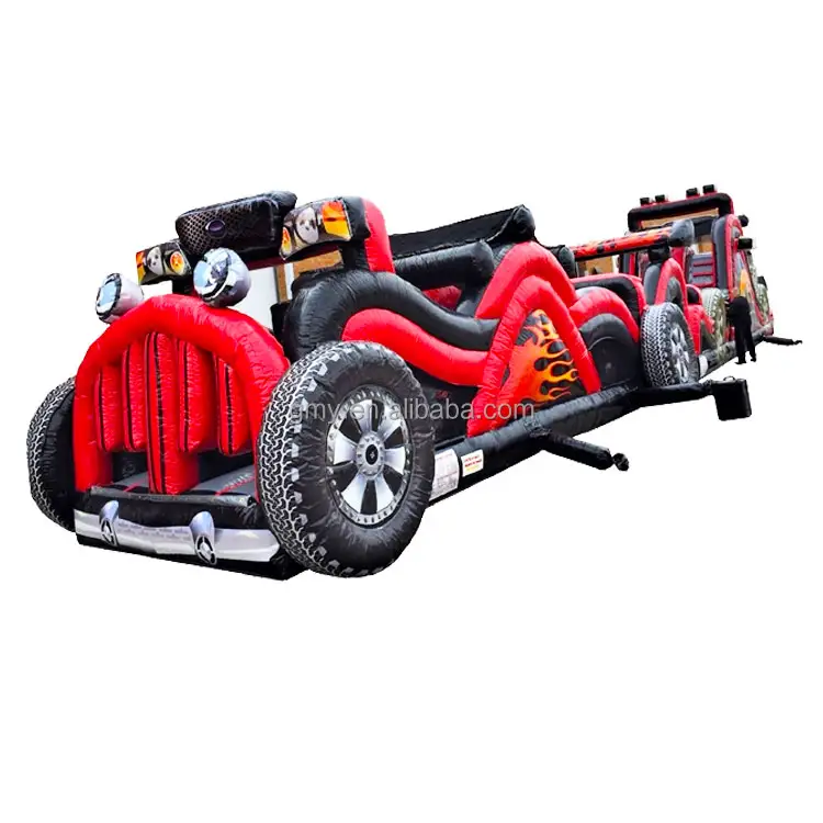 Monster truck gonfiabile buttafuori parco giochi gonfiabile monster truck