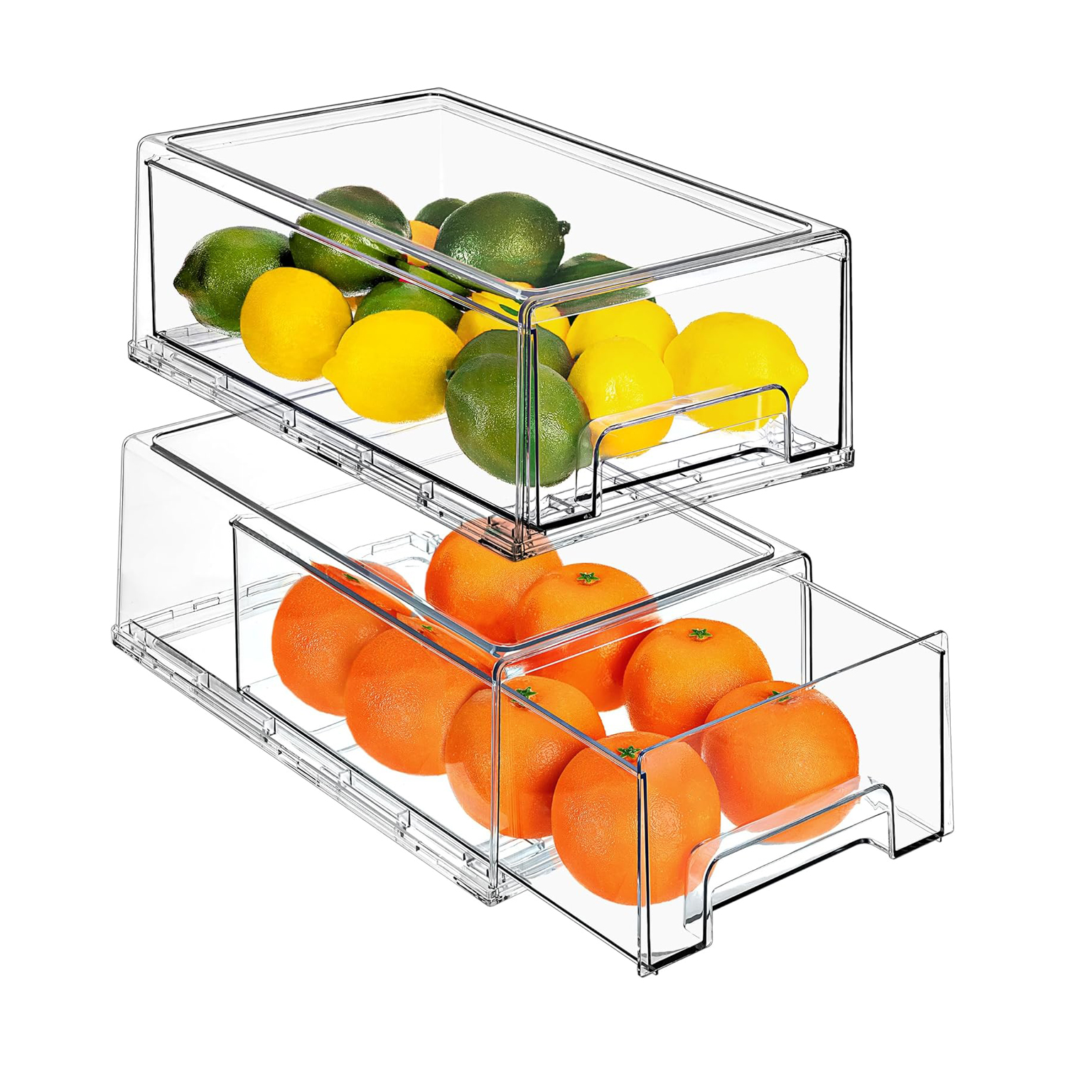 Upgrade crystal clear drawer model medium size