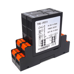 Convertidor de voltaje de CC de DQ703G-IP, 1 en 2, salida, 4-20mA, entrada de 0-10V, aislador de señal de salida - Product Image 2