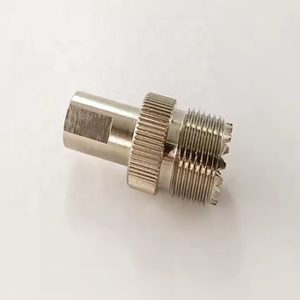 射频同轴适配器超高频母SO239连接器至<span class=keywords><strong>FME</strong></span>公同轴连接器适配器