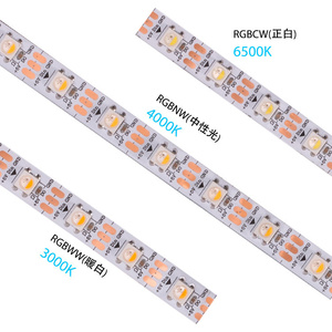 หลายสีเผาผลาญ96Leds RGBW 4 In 1ที่มีสีสัน12มิลลิเมตร5050smd นำแถบแสงใช้กับระยะไกล RF นำตัวควบคุม - Product Image 5