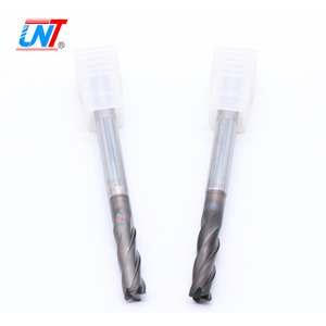 UNT硬质合金Fresa金刚石涂层数控刀具4槽角半径立铣刀石墨 - Product Image 1