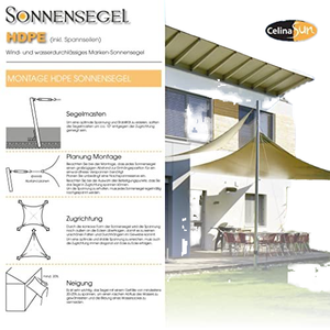 Red de sombrilla Triangular personalizada de polietileno/sol de alta calidad para dosel al aire libre jardín Camping e invernadero uso duradero - Product Image 4