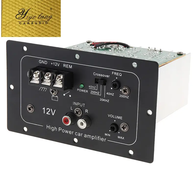 12v Coreano Amplificador Do Carro HI-FI Bass Power Amp USB Controle Remoto Car High Power Bass Amplificador para india