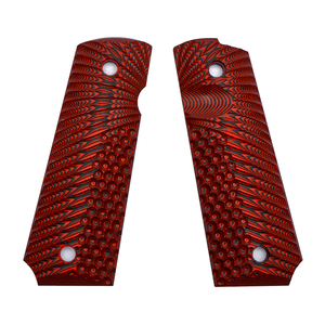 Yüksek hassasiyetli CNC işlenmiş kaymaz evrensel taktik G10 sapları için 1:1 Colt <span class=keywords><strong>1911</strong></span> tam boy