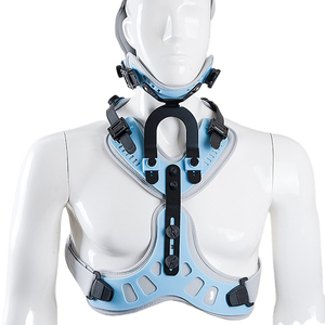 Dukungan Orthosis Tengkuk Thoracic, Penyangga Orthosis Kepala Leher Dada Orthotics Tengkuk Vertebra Dapat Disesuaikan - Product Image 1