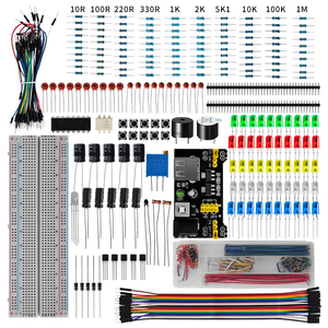 DIY Project Starter Kit elettronico per auto con 830 Breadboard a punti di cravatta R3 Set di componenti elettronici con scatola - Product Image 1