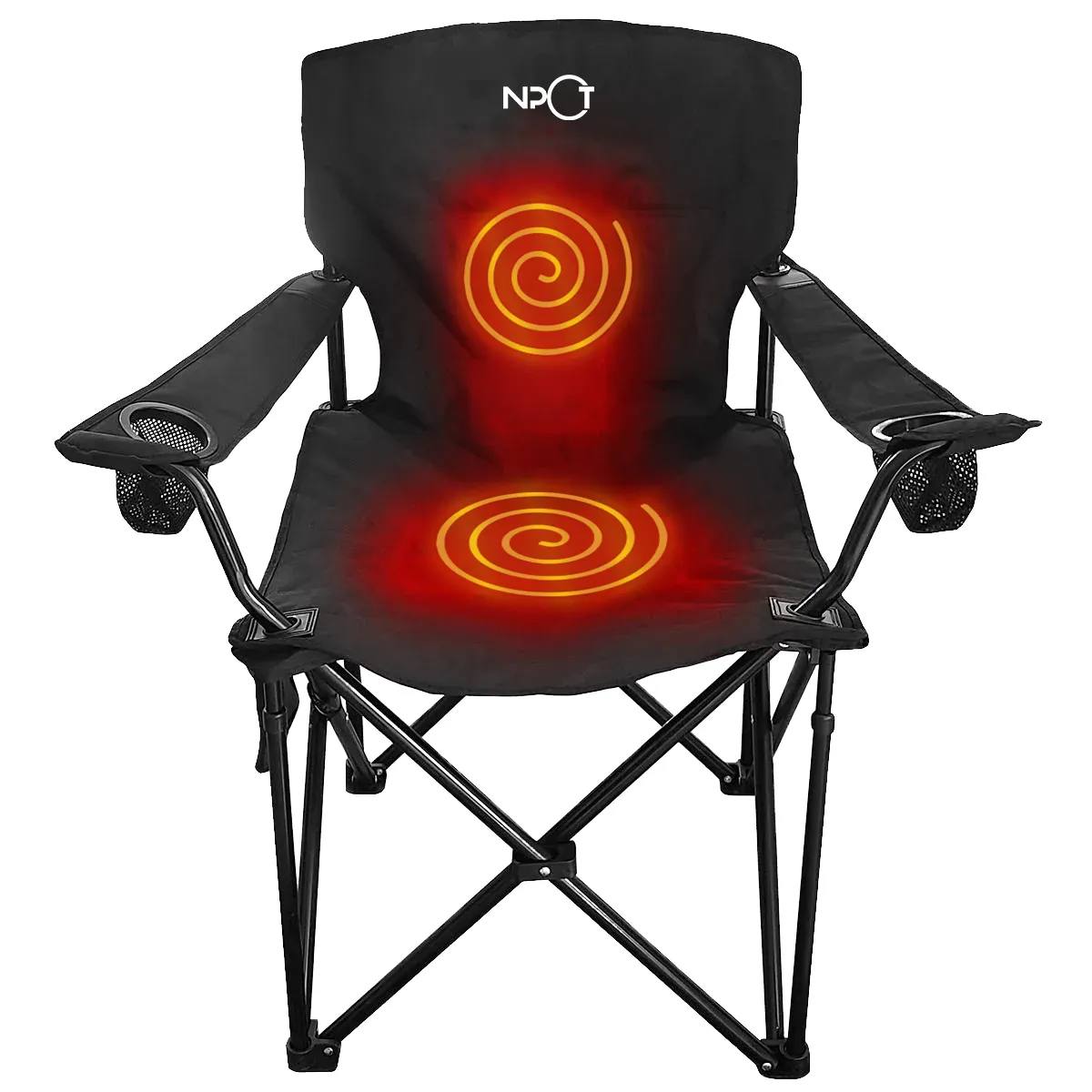 NPOT 온열 라운지 의자 비치 휴대용 낚시 의자