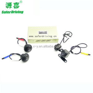 Cámara de seguridad para coche de 360 grados con vista de pájaro, cámara para coche 360, sistema de cámara para coche 3D, monitor de vista () - Product Image 2