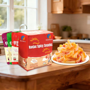 Nhà máy bán buôn calo thấp Carb đồ ăn nhẹ cay keto thân thiện Konjac đồ ăn nhẹ hương vị cay - Product Image 1