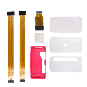 Smart Electronics Raspberry Pi Zero Case con Mini Cable de cámara para Raspberry Pi Zero W Estuche de protección