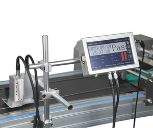 Ahşap Metal plastik karton üzerinde kod işaretleme için çevrimiçi Qr kod baskı mürekkep püskürtmeli toplu kodlama makinesi baskı makinesi