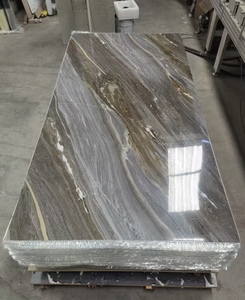 3 Merers UV PVC mermer duvar panelleri parlak arka plan duvar panelleri