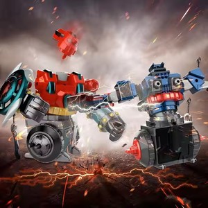 Nuevo Rc Robot Toy Combat Robot Control Rc Battle Robot Toy para niños Regalo para niños con sonido Juguetes de control remoto