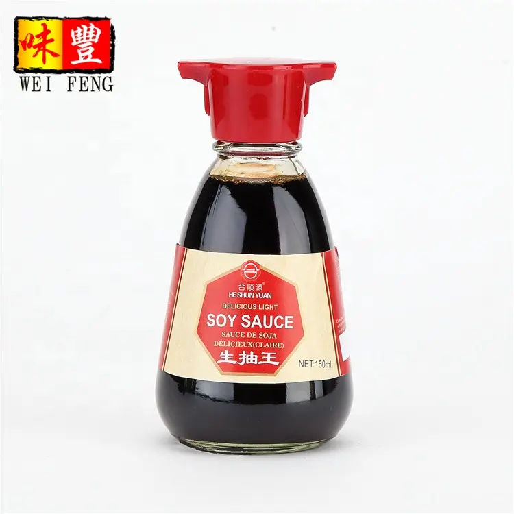 Private Label Brand OEM Factory HACCP BRC Halal Certification NON-GMO Soya 500ml Chinese Light Soy Sauce