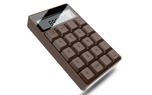New <strong>Mini</strong> <strong>USB</strong> <strong>Numeric</strong> <strong>Keyboard</strong> with Calculator Function 2.4GHz Wireless Membrane Style Fashionable <strong>Mini</strong> <strong>Keyboard</strong> Standard - Product Image 3